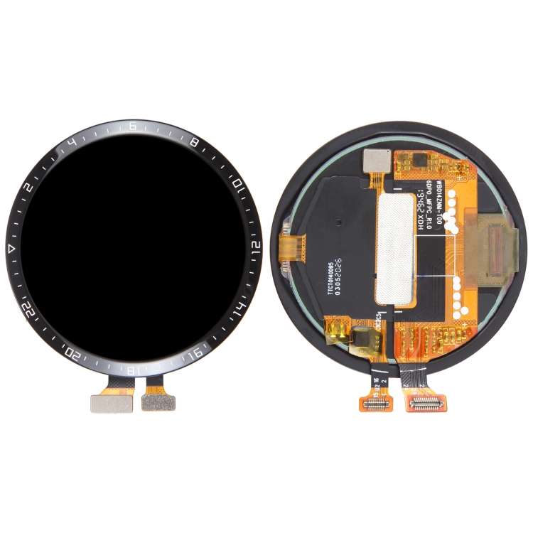 LCD Screen and Digitizer Full Assembly for Huawei Watch GT 2 46mm(Black)