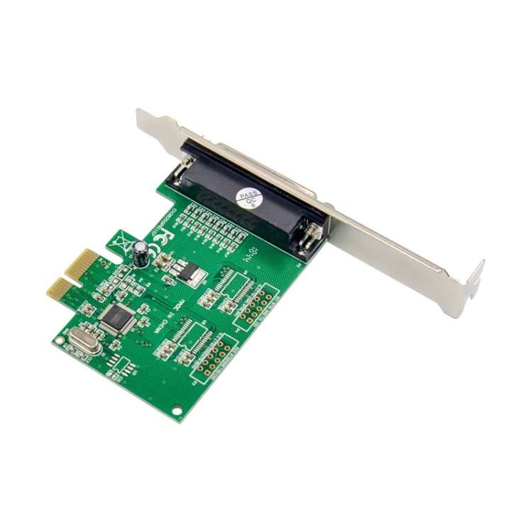 ST38 Parallel Printer Port (LPT1) DB25 PCI Express Controller Card