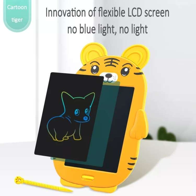 HYD-8511 Cartoon KIds LCD ABS Graffiti Drawing Colorful Hands Writing Board