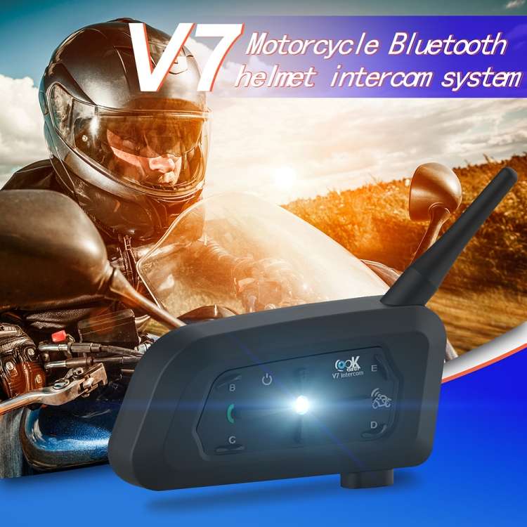 EJEAS V7 Type-C Interface Motorcycle Helmet Intercom