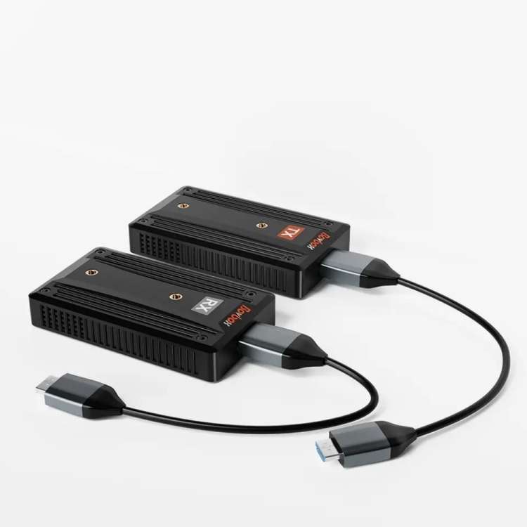 090 Mini HD Video Transmission Wireless Projector One to One Computer Image Transmission Wireless Rx