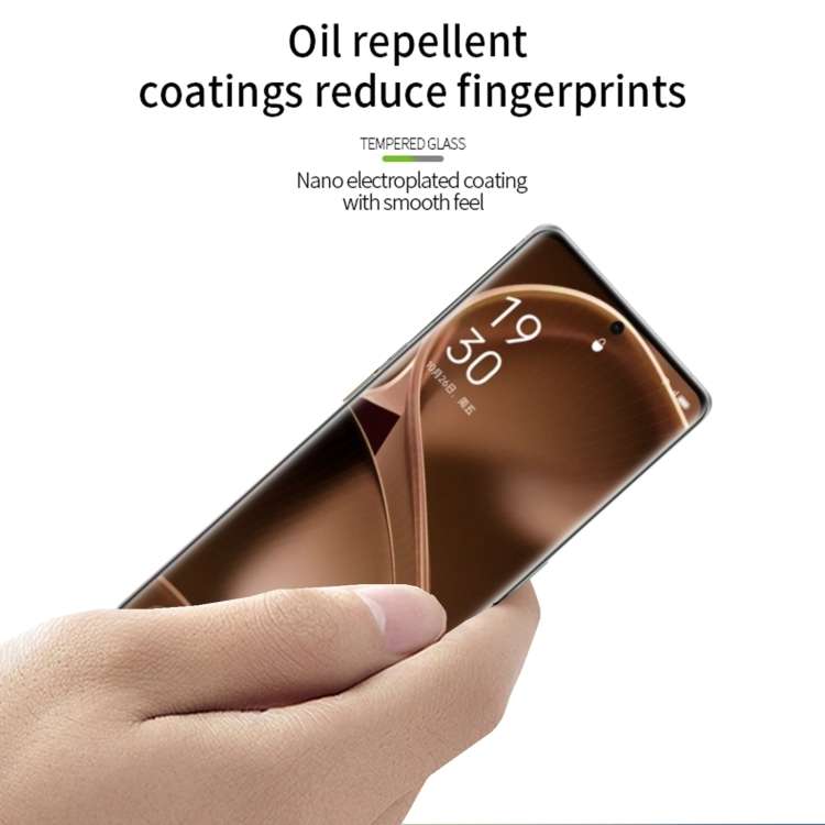 For Xiaomi Poco X6 Pro MOFI 9H 2.5D Full Screen Tempered Glass Film(Black)