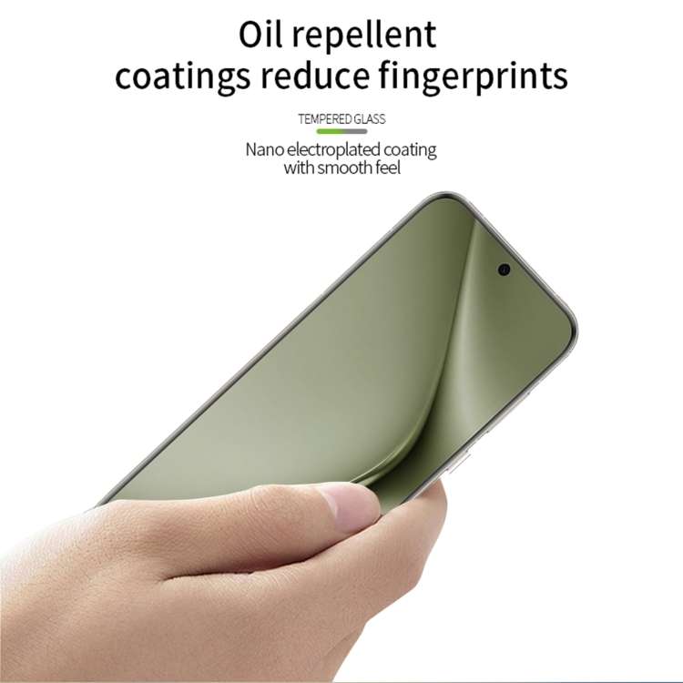 For Huawei Pura 70 Pro /70 Pro+ / 70 Ultra PINWUYO 9H 3D Hot Bending Tempered Glass Film(Black)