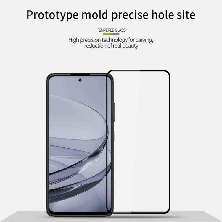 For ZTE Axon 60 Ultra PINWUYO 9H 2.5D Full Screen Tempered Glass Film(Black)