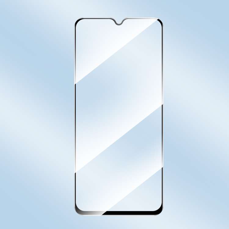 For Realme Narzo 50 5G 5pcs ENKAY Full Glue High Aluminum-silicon Tempered Glass Film