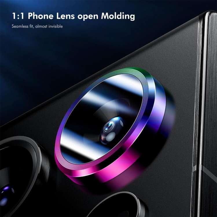For Samsung Galaxy S23 Ultra 5G ENKAY Hat-Prince AR 9H Rear Lens Aluminium Alloy Tempered Glass Film