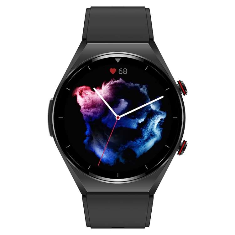 E09 Pro 1.32 inch Color Screen Smart Watch, Support Bluetooth Call / ECG Electrocardiogram(Black)