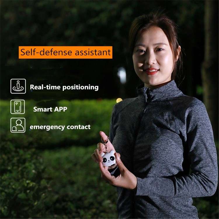 130dB Intelligent Anti-wolf Alarm Personal Anti-wolf Device Female Safety Protection(Blue)