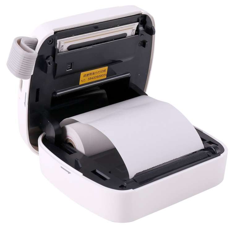 Deli X1 Portable Sticker Mini Bluetooth Photo Printer, Random Color Delivery