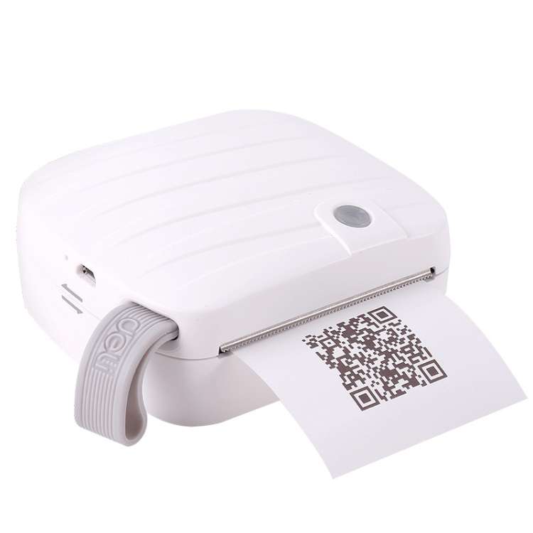 Deli X1 Portable Sticker Mini Bluetooth Photo Printer, Random Color Delivery