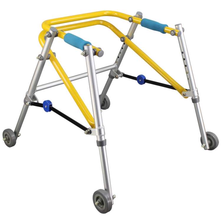 Directional Four-wheel Walker With Cerebral Palsy Children Rehabilitation Training Equipment Walker