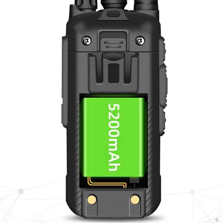 Baofeng BF-898plus Handheld Outdoor 50km Mini FM High Power Walkie Talkie, Plug Specifications:EU Pl