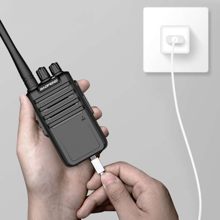 Baofeng BF-898plus Handheld Outdoor 50km Mini FM High Power Walkie Talkie, Plug Specifications:EU Pl