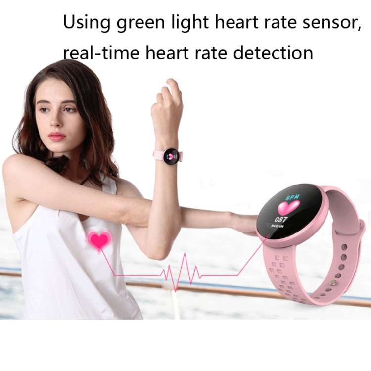 Bozlun B36 1.04 inch Color Screen Smart Bracelet, IP68 Waterproof,Support Heart Rate Monitoring/Mens