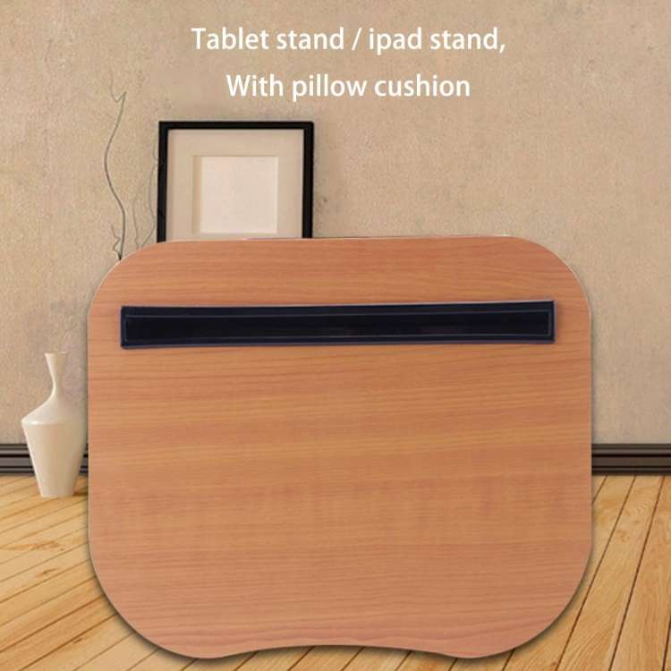 2 PCS Portable Desk Knee Lap Pillow Handy Computer Reading Writing Table Laptop Stand(Blue)