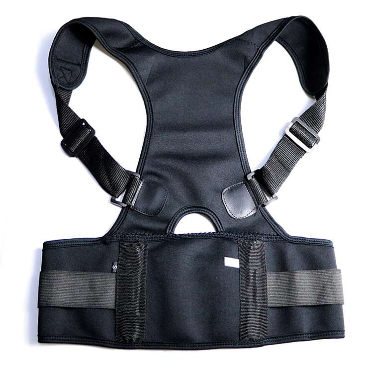 Male Female Adjustable Magnetic Posture Corrector Corset Back Men Brace Back Shoulder Belt Lumbar Su