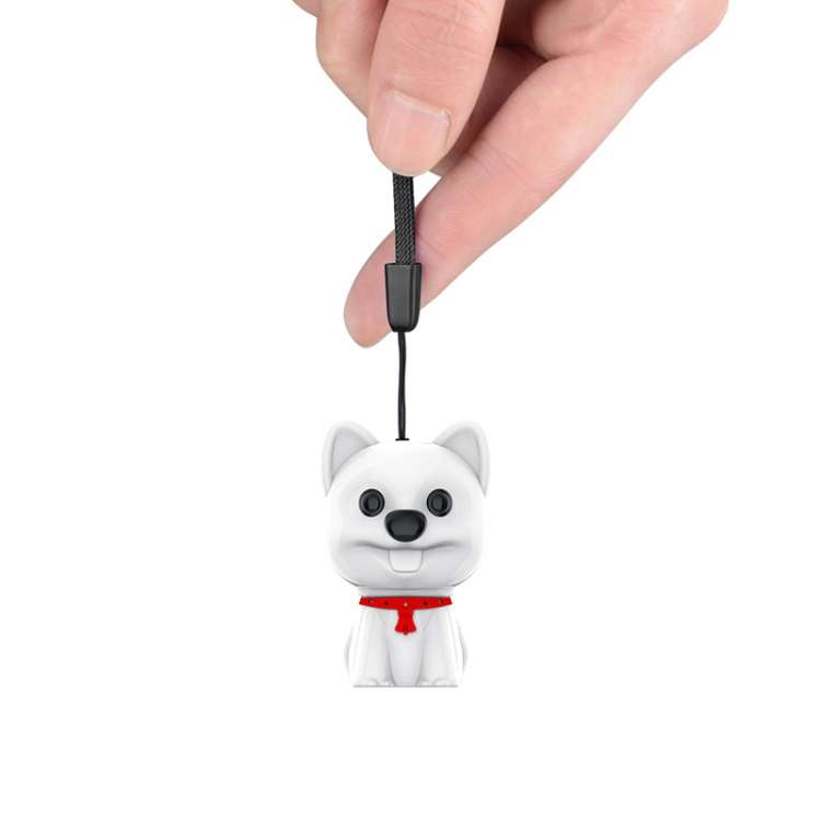 E300 Cute Pet High-Definition Noise Reduction Smart Voice Recorder MP3 Player, Capacity: 8GB(Black)