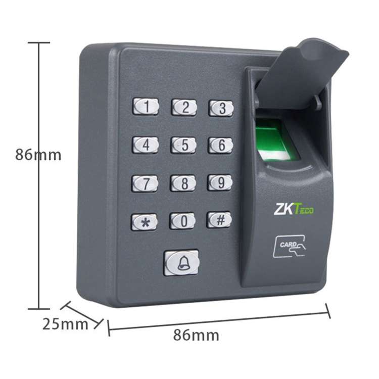 ZKTeco X6 Fingerprint All-in-one Password Swipe Access Control Machine Intelligent Office Access Con