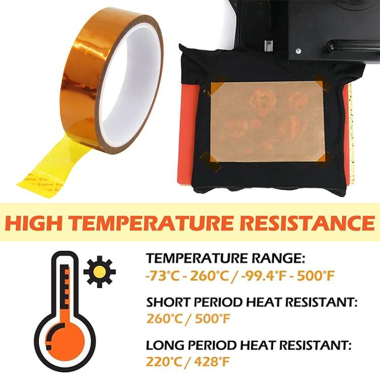 High Temperature Heat Resistant Tape Thermal Insulation Tape Polyimide Adhesive Insulating Adhesive
