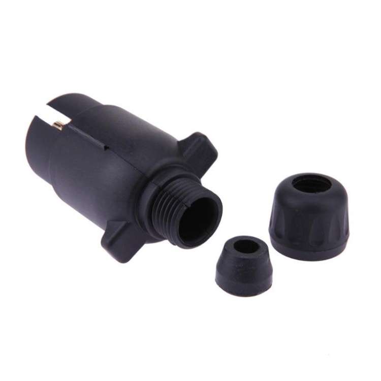 7 Pin Car Trailer Plug Socket 7-Pole Wiring Connector 12V Towbar Towing Caravan Truck Plug Car Elec