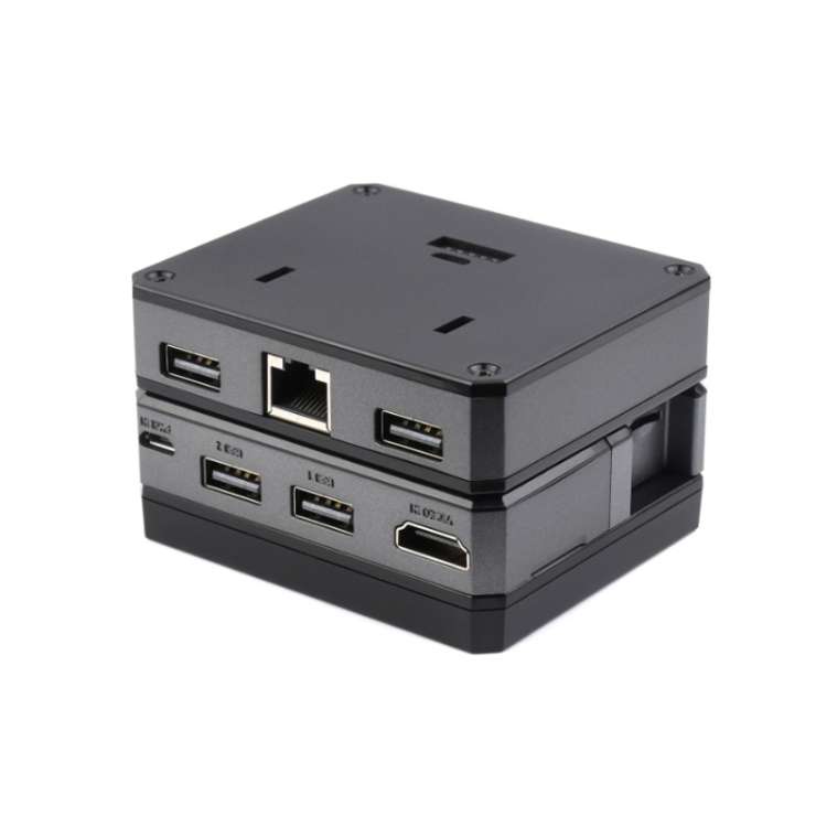 Waveshare for Raspberry Pi Zero / Zero 2 W HDMI USB HUB Module+ POD Case, Set:With 2.8inch LCD Modul