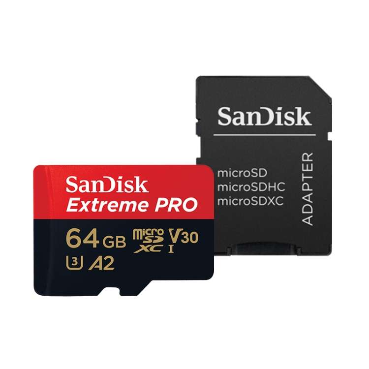 SanDisk U3 High-Speed Micro SD Card  TF Card Memory Card for GoPro Sports Camera, Drone, Monitoring