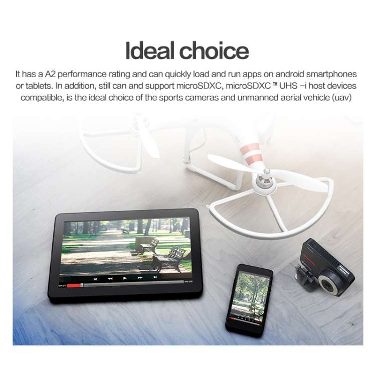 SanDisk U3 High-Speed Micro SD Card  TF Card Memory Card for GoPro Sports Camera, Drone, Monitoring