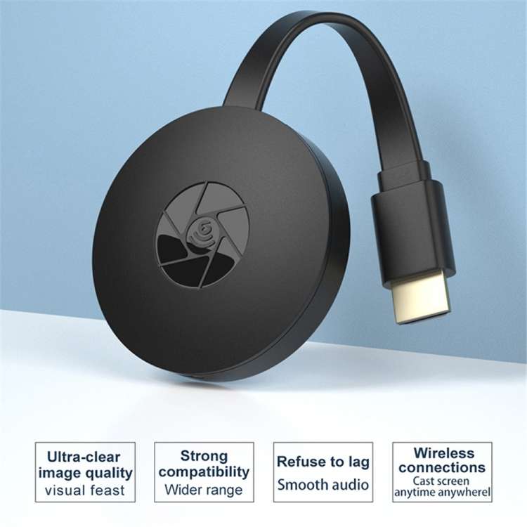 G2A Wireless WiFi Display Dongle Receiver Airplay Miracast DLNA TV Stick for iPhone, Samsung, and ot