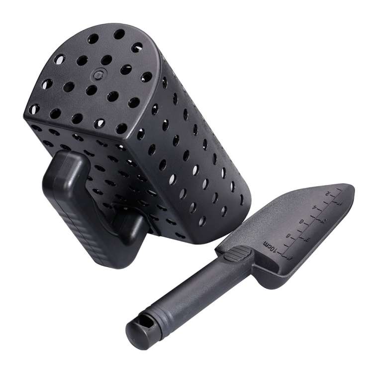 Metal Detector Sand Scoop And Shovel Set Digging Tool(Black)