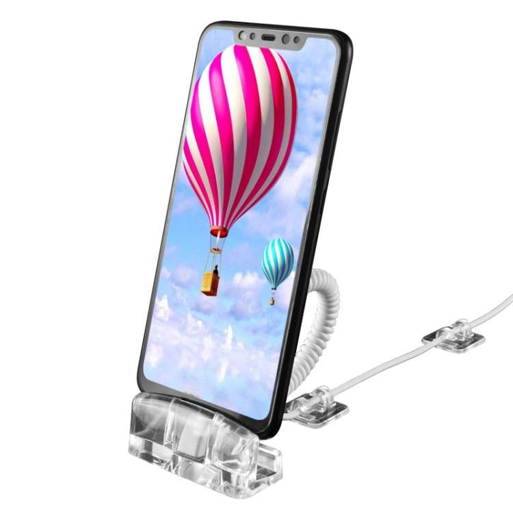 Mobile Phone Anti-theft Display Stand For Xiaomi / Huawei / IPAD Tablet
