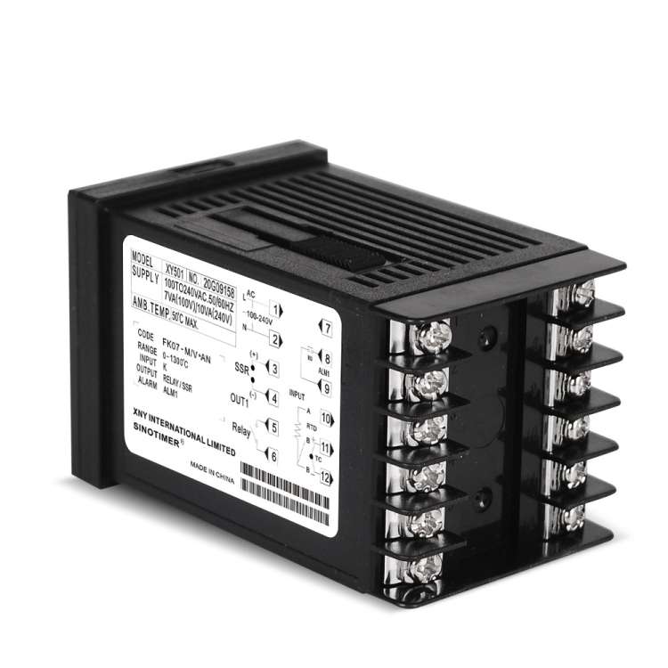 SINOTIMER XY501 Short Shell Intelligent PID Temperature Control Instrument Heating Refrigeration Rel