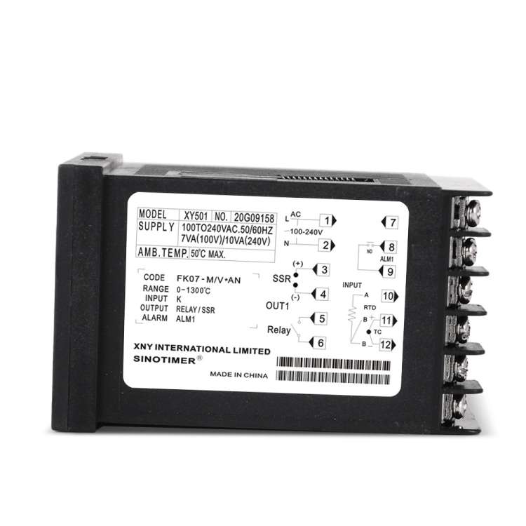 SINOTIMER XY501 Short Shell Intelligent PID Temperature Control Instrument Heating Refrigeration Rel