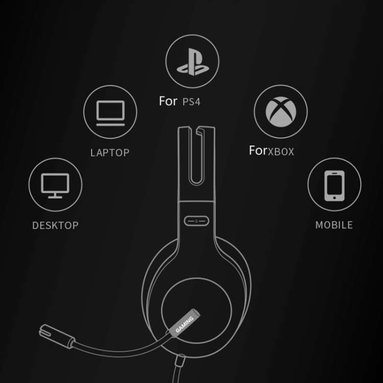 Edifier HECATE G1 Standard Edition Wired Gaming Headset with Anti-noise Microphone, Cable Length: 1.