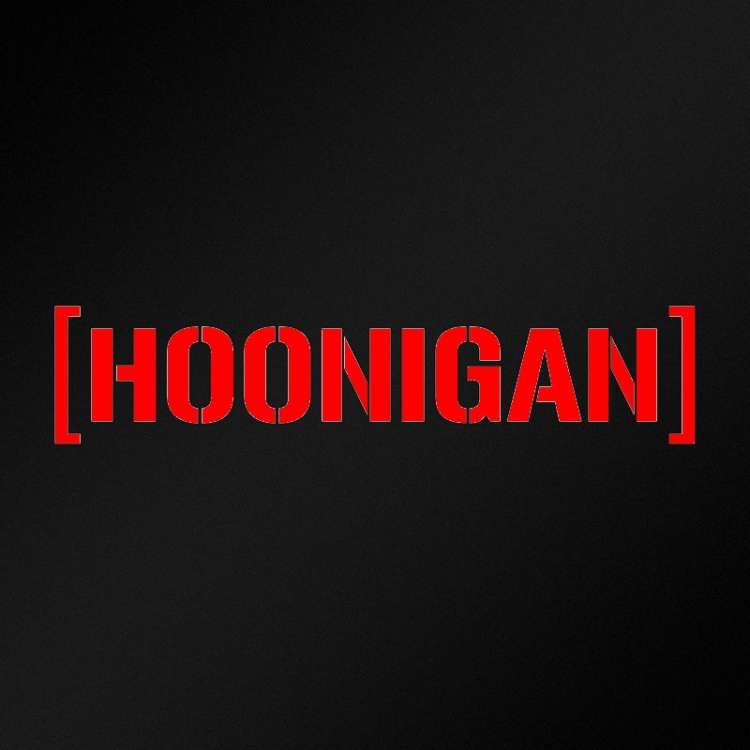 HOONIGAN Car Sticker Vinyl Auto Window Decal(Red)