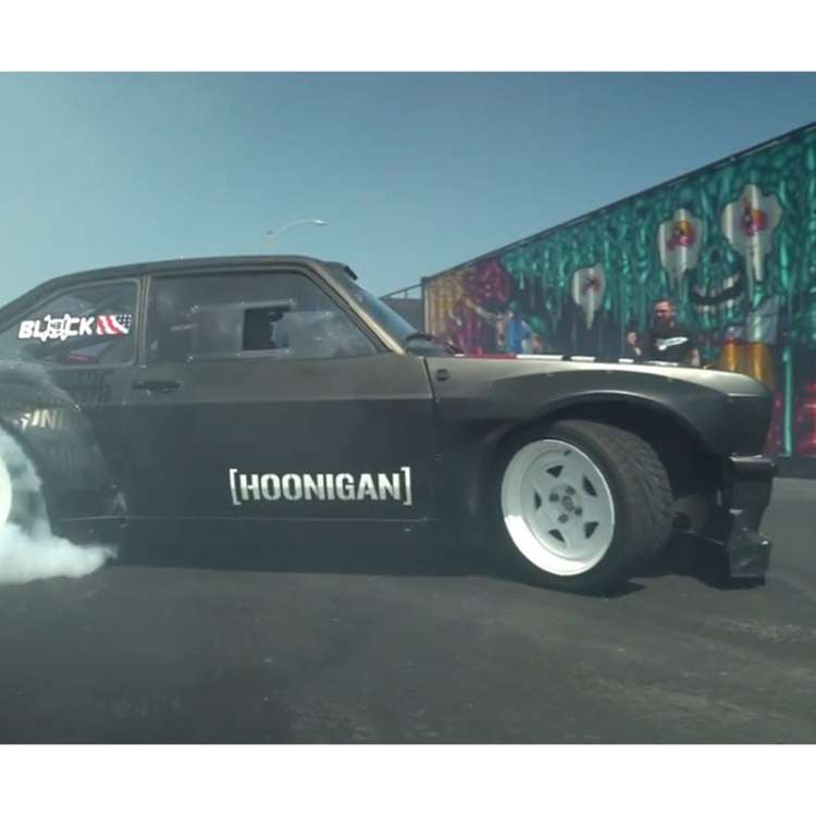 HOONIGAN Car Sticker Vinyl Auto Window Decal(Red)