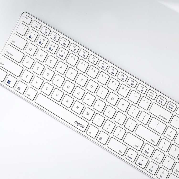 Rapoo 9300G 99 Keys Multi-modes 2.4G + Bluetooth Wireless Keyboard and Mouse Set(White)