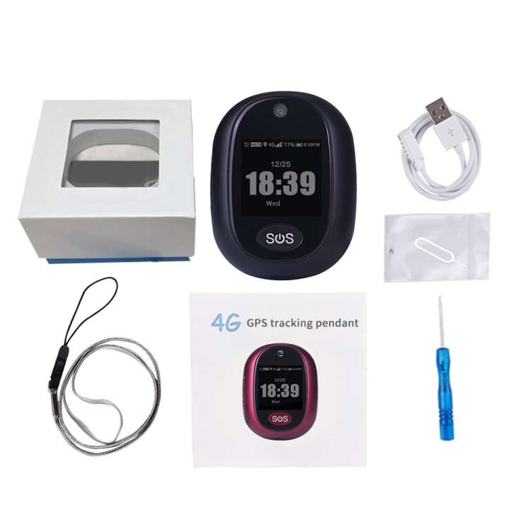 REACHFAR RF-V45-A Mini GPS Smart Tracker Pendant, Support SOS / Camera / Health Management / 4G LTE,