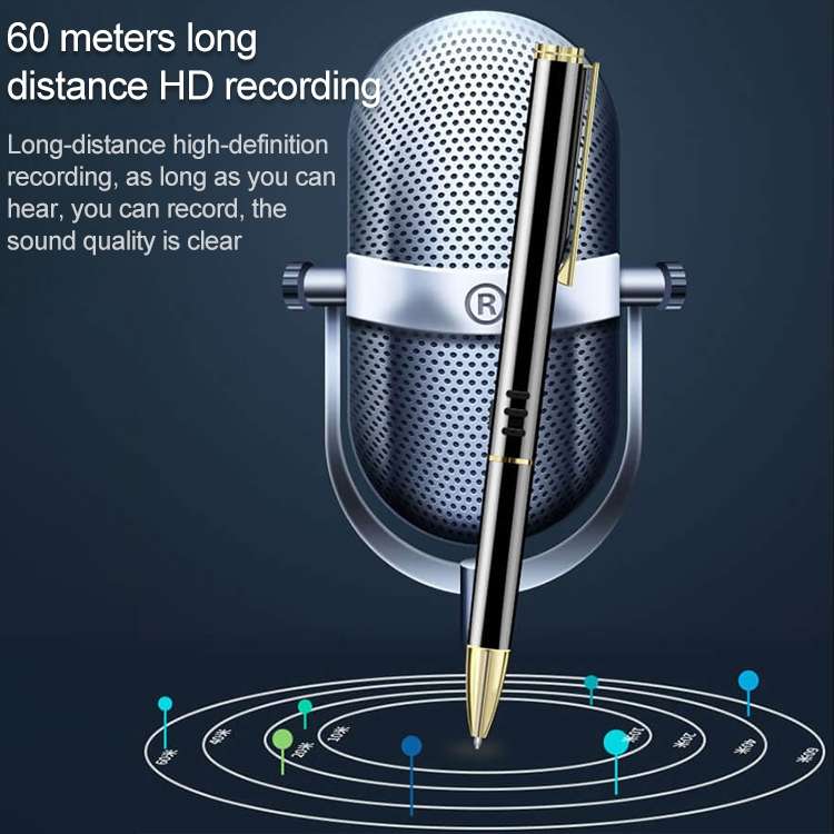 Original Lenovo B628 32GB Intelligent Voice Control Noise Reduction Pen Shape Recording Pen