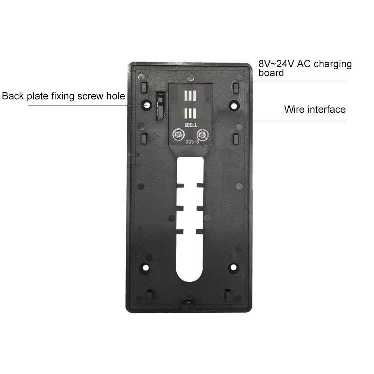 VESAFE Home VS-M3 HD 720P Security Camera Smart WiFi Video Doorbell Intercom, Support TF Card & Nigh