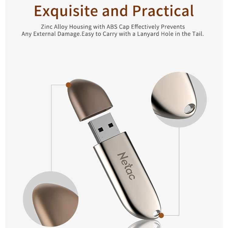Netac U352 64GB USB 3.0 High Speed Sharp Knife USB Flash Drive U Disk
