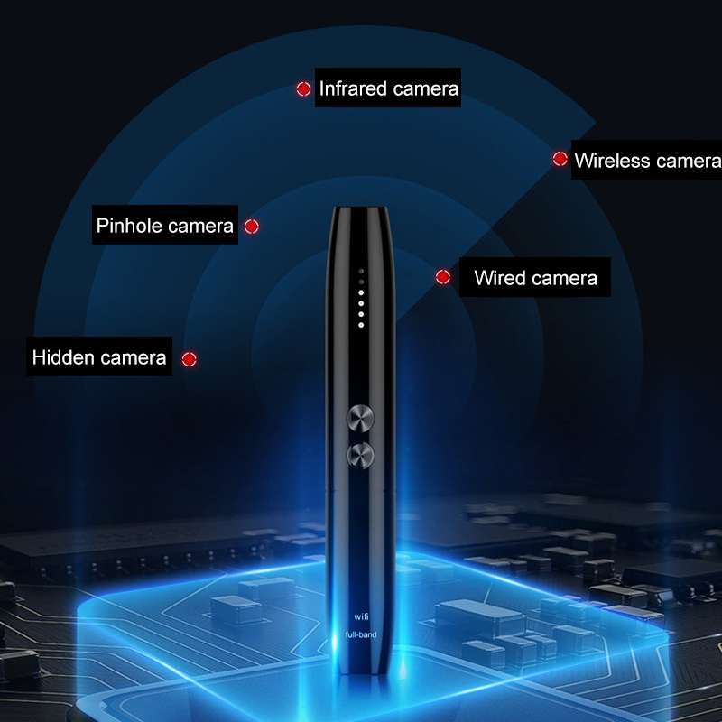 WT09 IR Camera Lens Detector Wireless Signal Detect Device Finder Anti-tracking GPS Radar Radio Fre