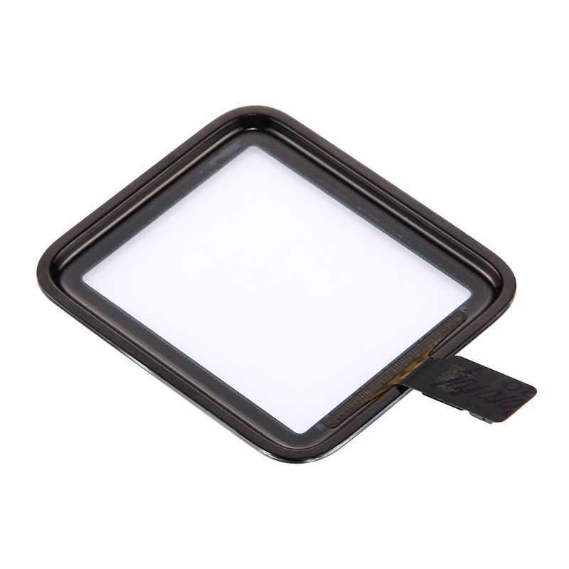 Front Screen Outer Glass Lens for Apple Watch Series 1 38mm(Black)