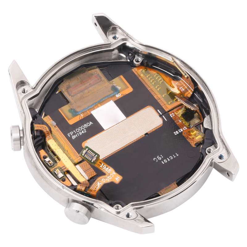 LCD Screen and Digitizer Full Assembly With Frame for Huawei Watch GT 2 46mm(Silver)