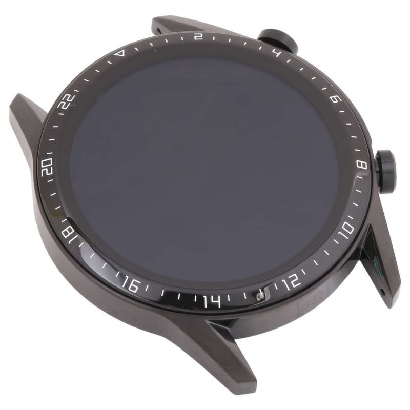LCD Screen and Digitizer Full Assembly With Frame for Huawei Watch GT 2 46mm(Silver)