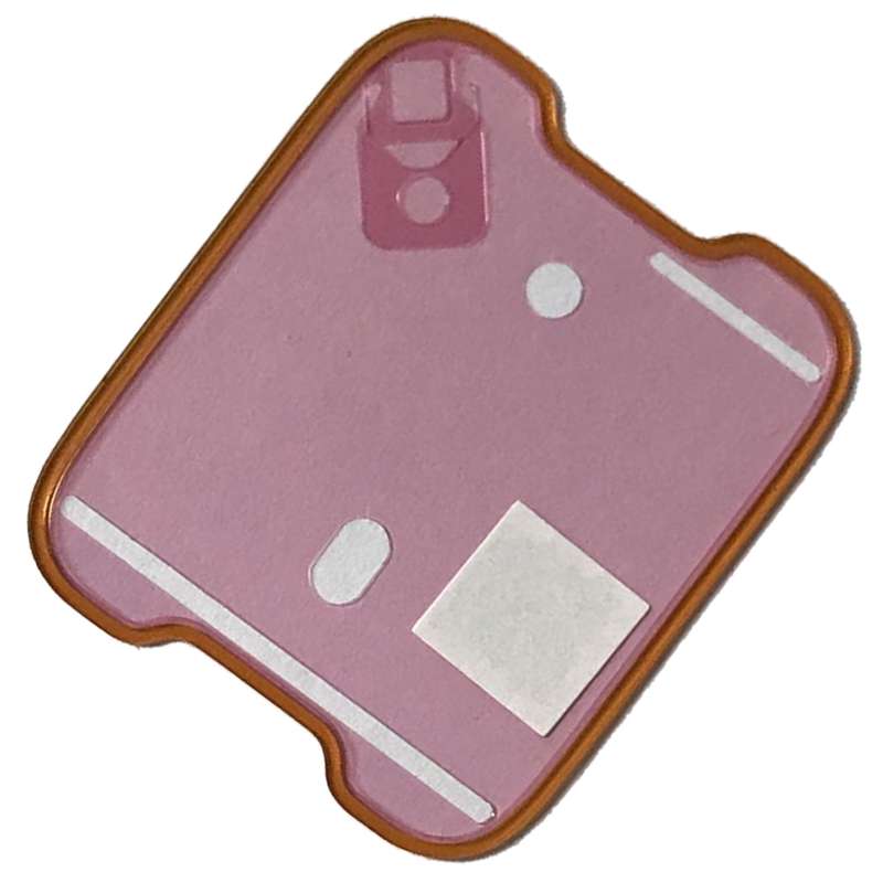 LCD Waterproof Adhesive Stickers for Apple Watch SE 44mm