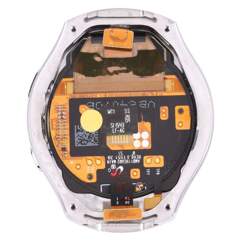 LCD Screen and Digitizer Full Assembly With Frame for Samsung Galaxy Gear S2 SM-R720(Black)