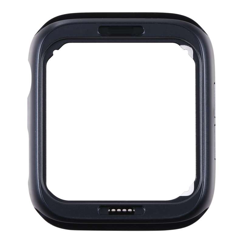 For Apple Watch Series SE 2022 44mm Aluminum Alloy Middle Frame Bezel Plate(Black)
