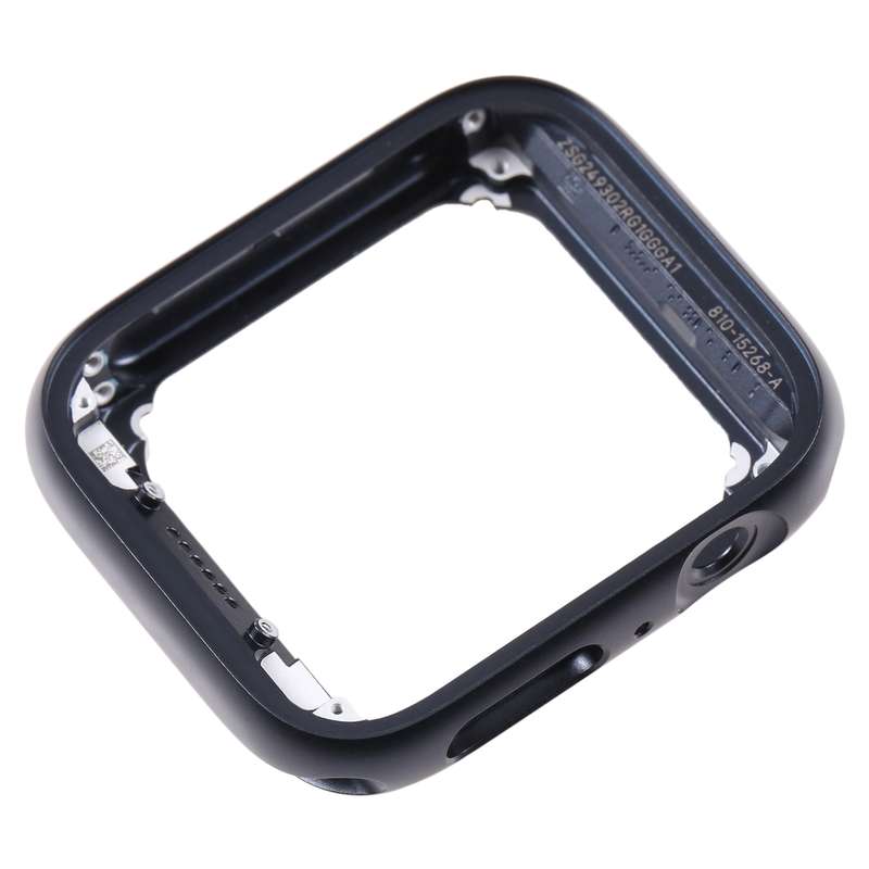 For Apple Watch Series SE 2022 44mm Aluminum Alloy Middle Frame Bezel Plate(Black)