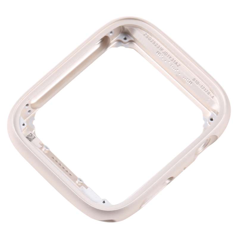 For Apple Watch Series SE 2022 44mm Aluminum Alloy Middle Frame Bezel Plate(Black)