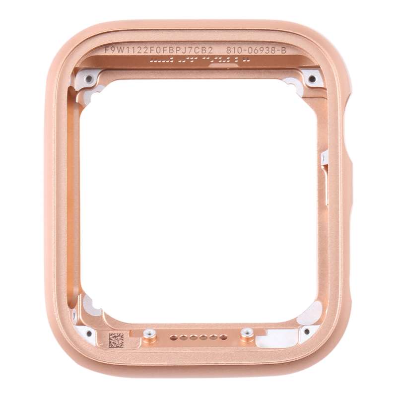 For Apple Watch Series SE 2022 44mm Aluminum Alloy Middle Frame Bezel Plate(Black)